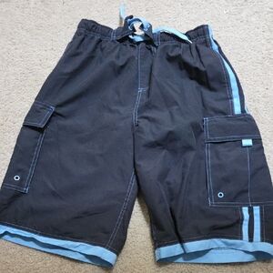 Navy Blue Swim Shorts